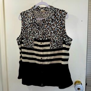 Lularoe Roxanne vest 2X